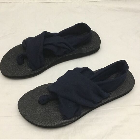 Rampage Rio Slingback Yoga Mat Sandal Navy (A12) - Picture 1 of 7